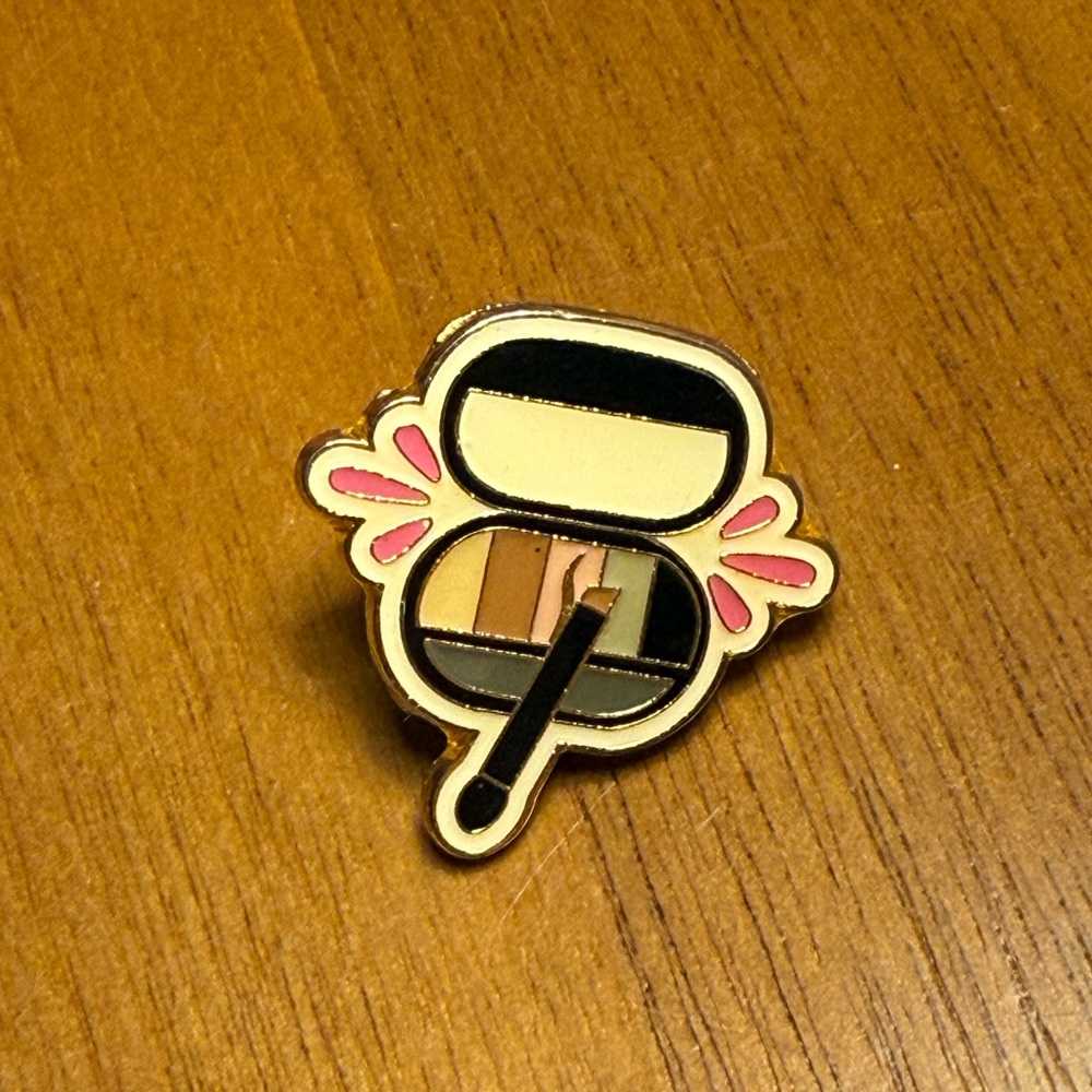 Makeup Palette Enamel Pin